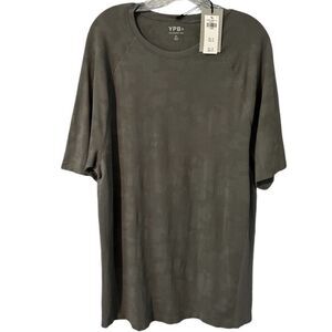 Abercrombie & Fitch YPB Your Personal Best Shirt Men’s Medium Gray Camo Training